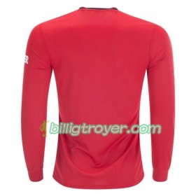 Billige Fotballdrakter Manchester United Hjemmedraktsett 2019/20 Langermet